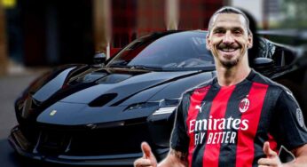 Ibrahimovic festeggia il suo compleanno in grande stile: ecco la sua nuova pazzesca Ferrari