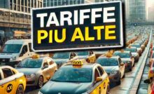 Tariffe taxi più alte